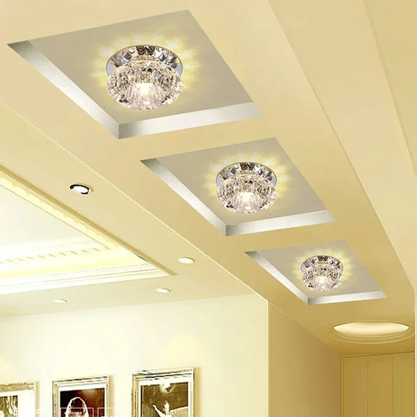 LED plafonnier - métal, moderne pour salon/couloir