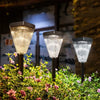 Solar garden lights: waterproof, landscape-friendly