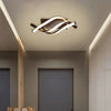 Plafonnier LED – design moderne en métal pour couloir