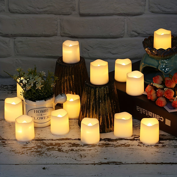 LED candle lights - Luci decorative notturne per feste