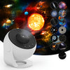 Star projector LED lamp - kids bedroom night light, 12 discs included
