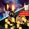 LED candle lights - Luci decorative notturne per feste
