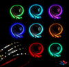 Car LED strip exterior with remote control