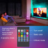 Music sync RGB LED TV backlight - USB powered