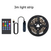 Music sync RGB LED TV backlight - USB powered