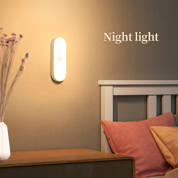 LED night light with PIR motion sensor for home use