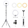 LED selfie ring light, 10-13 inches with tripod
