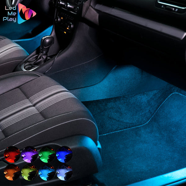 LED sfeerverlichting voor auto - USB, RGB kleuropties