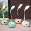 Cat LED night light - USB adjustable, kid-friendly