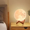 3D moon lamp - LedmePlay, USB rechargeable with remote