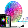 Smart LED strip lights - 50/100ft, contrôlées par application, synchronisation musicale