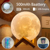 3D moon lamp - LedmePlay, USB rechargeable with remote