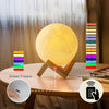 3D moon lamp - LedmePlay, USB rechargeable with remote