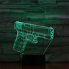 Gaming 3d LED night light - Game rifle decor, perfect gift