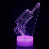 Gaming 3d LED night light - Game rifle decor, perfect gift