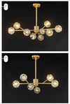 Crystal chandelier pendant lights - luxury home decor, indoor lighting