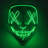Halloween LED mask - Glow-in-dark for cosplay parties