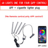 RGB LED car light - USB sync with music