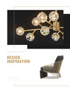 Crystal chandelier pendant lights - luxury home decor, indoor lighting