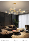 Crystal chandelier pendant lights - luxury home decor, indoor lighting