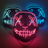 Halloween LED mask - Glow-in-dark for cosplay parties