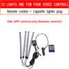 RGB LED car light - USB sync with music