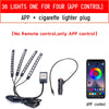 RGB LED car light - USB sync with music