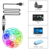 RGB LED strip - USB Bluetooth, flexible for TV/room backlighting