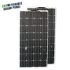 ASUNERGE 100–600 W Flexible Monocrystalline Solar Panel – Waterproof, Bendable Power for RV & Boat