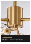 Crystal chandelier pendant lights - luxury home decor, indoor lighting
