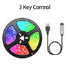 RGB LED strip - USB Bluetooth, flexible for TV/room backlighting