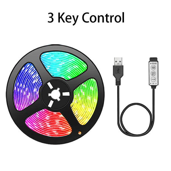 RGB LED strip - USB Bluetooth TV backlight/room decor
