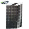 ASUNERGE 100–600 W Flexible Monocrystalline Solar Panel – Waterproof, Bendable Power for RV & Boat