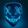 Halloween LED mask - Glow-in-dark for cosplay parties