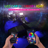 RGB LED lumière de voiture avec USB, synchronisation musicale
