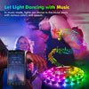 RGB LED strip - USB Bluetooth, flexible for TV/room backlighting
