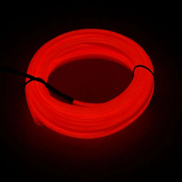 LED bande lumineuse froide - éclairage ambiant intérieur de voiture 5m