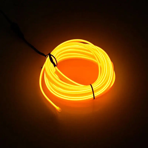 LED bande lumineuse froide - éclairage ambiant intérieur de voiture 5m