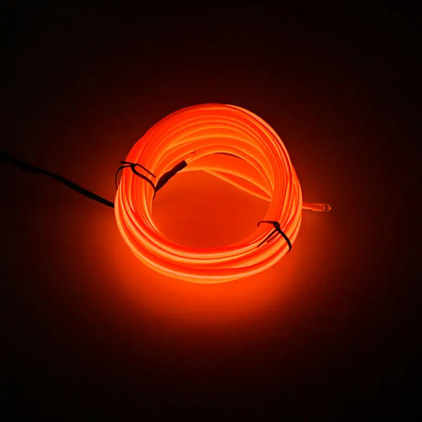 LED bande lumineuse froide - éclairage ambiant intérieur de voiture 5m