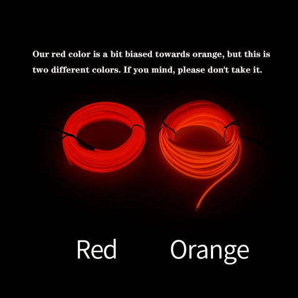 LED bande lumineuse froide - éclairage ambiant intérieur de voiture 5m