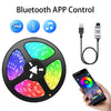 RGB LED strip - USB Bluetooth, flexible for TV/room backlighting