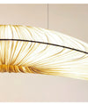 Sailboat pendant light: LED, marine fabric chandelier
