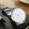 LEDmePLAY Celeste - Men's fashion ultra-thin quartz watch – Simple & elegant stainless steel mesh belt