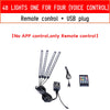 RGB LED car light - USB sync with music