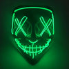 Halloween LED mask - Glow-in-dark for cosplay parties