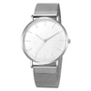 LEDmePLAY Celeste - Men's fashion ultra-thin quartz watch – Simple & elegant stainless steel mesh belt