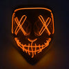 Halloween LED mask - Glow-in-dark for cosplay parties