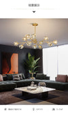 Crystal chandelier pendant lights - luxury home decor, indoor lighting