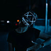 Halloween LED mask - Glow-in-dark for cosplay parties