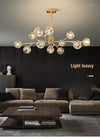 Crystal chandelier pendant lights - luxury home decor, indoor lighting